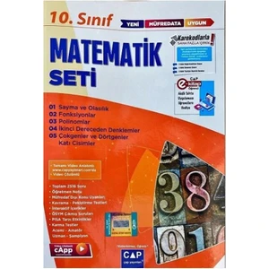 Çap Yayınları 10. Sınıf Anadolu Matematik Seti