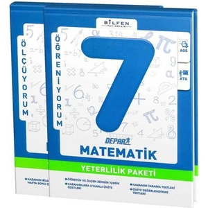 Bilfen Yayınları 7.Sınıf Matematik Depar Yeterlilik Paketi