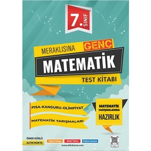 Altın Nokta Yayınları 7. Sınıf Meraklısına Genç Matematik Zeka Kitabı