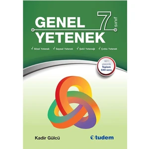Tudem Yayınları 7.Sınıf Genel Yetenek Kitabı