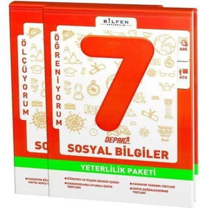 Bilfen Yayınları 7.Sınıf Sosyal Bilgiler Depar Yeterlilik Paketi