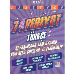 Netbil Yayıncılık 7. Sınıf Türkçe Periyot