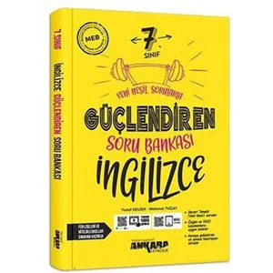 Ankara Yayıncılık 7. Sınıf İngilizce Güçlendiren Soru Bankası