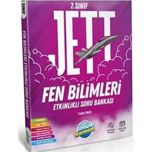 Ünlüler Karması Yayınları 7. Sınıf Jett Fen Bilimleri Etkinlikli Soru Bankası
