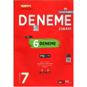 Sbm Yayınları 7. Sınıf 6 Deneme Sınavı