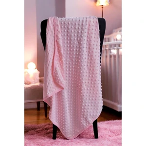 Vav Baby Nohut Bebek Battaniyesi Yumuşak Tek Kat Mevsimlik Pembe