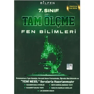 Bilfen Yayınları 7. Sınıf Fen Bilimleri Tam Ölçme