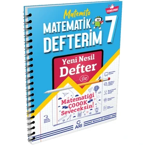 Arı Yayıncılık 	7. Sınıf Matemito Matematik Defterim