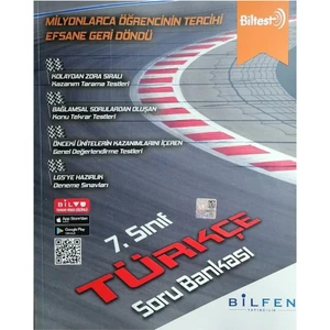 Bilfen Yayınları 7. Sınıf Biltest Türkçe Soru Bankası