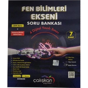 Çalışkan Yayınları 7. Sınıf Fen Bilimleri Ekseni Soru Bankası