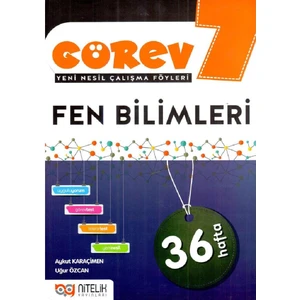 Nitelik Yayınları 7. Sınıf Fen Bilimleri Görev Yeni Nesil Çalışma Föyleri