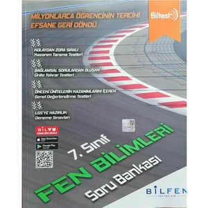 Bilfen Yayınları 7. Sınıf Biltest Fen Bilimleri Soru Bankası