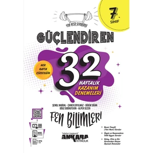 Ankara Yayıncılık 7.Sınıf  Güçlendiren 32 Haftalık Fen Bilimleri