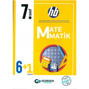 Gezegen Yayıncılık 7.Sınıf Matematik 6+1 Fasikül