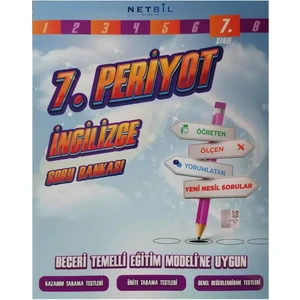 Netbil Yayıncılık 7.Sınıf Periyot Ingilizce Soru Bankası