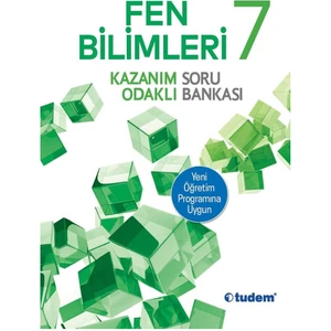 Tudem Yayınları 7. Sınıf Fen Bilimleri Kazanım Odaklı Soru Bankası
