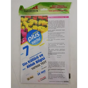 Palme Yayıncılık Yaprak Test 7. Sınıf Din Kültürü Ve Ahlak Bilgisi