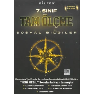 Bilfen Yayınları 7. Sınıf Sosyal Bilgiler Tam Ölçme