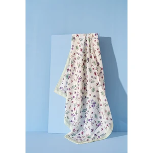 Kadın Digital Baskılı Çiçek Desen Soft Eşarp