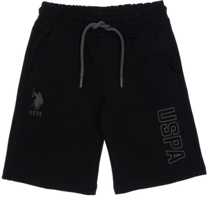 U.s. Polo Assn. Erkek Çocuk Siyah Şort (Örme) 50306485-VR046