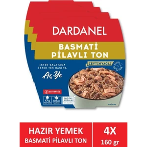 Aç Ye Hazır Yemek Basmati Pilavlı Ton Balığı 160 gr x 4 Adet