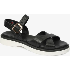 Kadın Siyah Hakiki Deri Sandalet 4Y2CS59006
