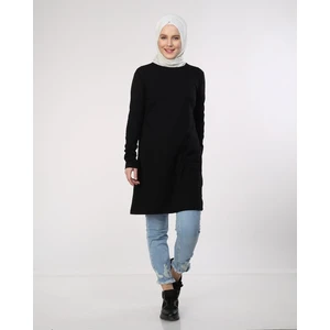 Doğa Sade Basic Tunik - 06016.003 - Siyah