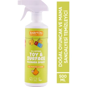 Doğal Oyuncak ve Mama Sandalyesi Temizleyici 500 ml