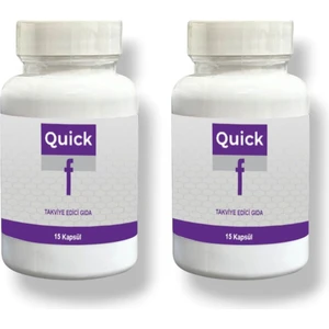 Quick F Diyet Desteklemeye Yardımcı Multivitamin-Multimineral Takviye Edici 15'li x 2ADET