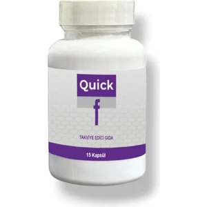 Quick F Diyet Desteklemeye Yardımcı Multivitamin-Multimineral Takviye Edici 15'li