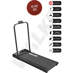 W-FIT Uzaktan Kumandalı  Koşu Bandı 10 Km / Hz
