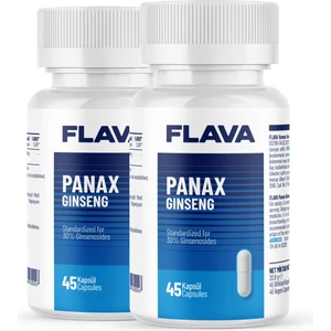 Panax Ginseng - 45 Kapsül x 2 Adet