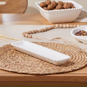 Carmen Perla Kayık Tabak 29 cm