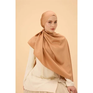 Bal Köpüğü Düz Çift Taraflı Ipek Şal Modeli