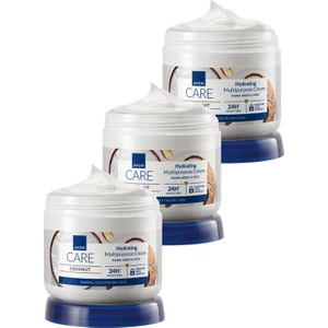 Care Hindistan Cevizi Yağı İçeren Çok Amaçlı Krem 400 Ml. Üçlü Set