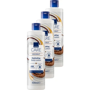 Care Hindistan Cevizi Yağı İçeren Vücut Losyonu 400 Ml. Üçlü Set