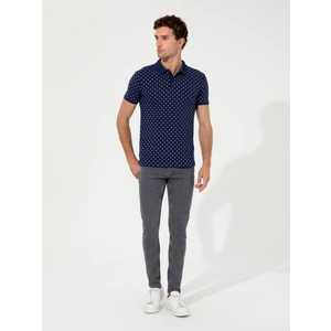 Erkek Lacivert Polo Yaka T-Shirt 50230523-VR033