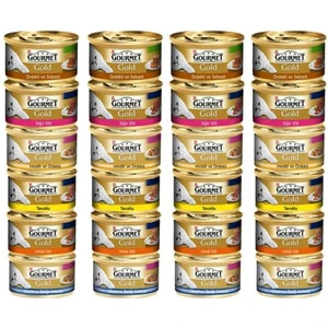 Gold Karışık Kedi Konservesi 85 gr (24 Adet)