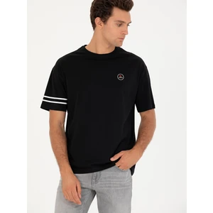 Erkek Siyah Oversize Tişört 50266514-VR046