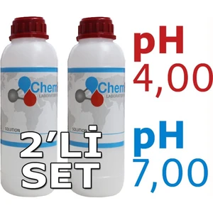 2'li Set Tampon Solüsyon Çözelti (Ph 4 ve Ph 7)