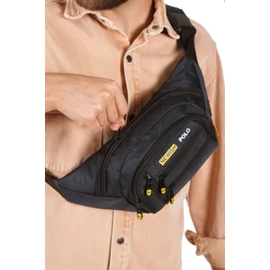 Erkek Bel Çantası Çapraz Çok Cepli Su Geçirmez Kumaş Göğüs Çapraz Kulaklık Çıkışlı Çanta