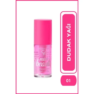 Golden Rose Lipstick Tint Lip Oil Pembe 01 – Vegan, Kiraz ve Çilek Aromalı, Jojoba Yağı ve E Vitamini ile Uzun Süre Nemlendiren