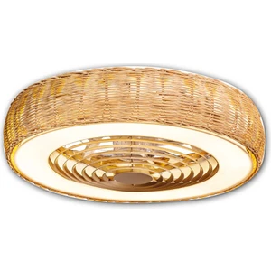 Ledli Tavan Vantilatörü Vl7 Dış Mekana Uygun - Uzak Kumanda ile Renk Sıcaklığı ve Hız Ayarı