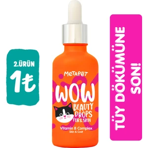 Tüy Döken Kedilere - Biotin Sağlığı Damlası, Dökülmesi Engelleyici Önleyici, Tüy Dökme için Vitamini