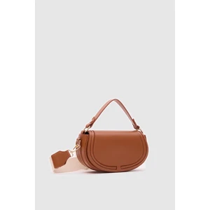 Shule Bags Blu Kapaklı Taba Çapraz Çanta