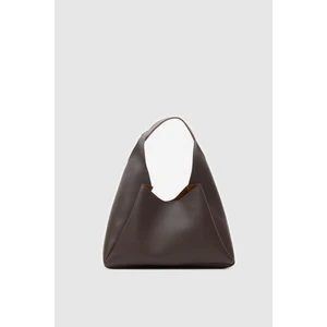 Shule Bags Mono Yavrulu Acı Kahve Omuz Çantası