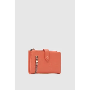 Shule Bags Earl Fermuarlı Turuncu Cüzdan	