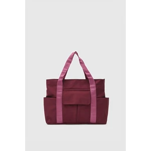 Shule Bags Pettit Bigger Bordo Tote Çanta