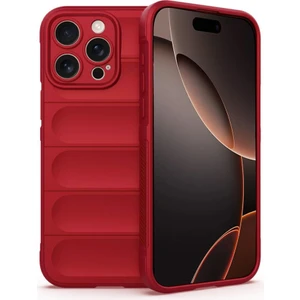 Apple iPhone 16 Pro Max Kılıf Optimum Lens Çerçeveli Silikon Kapak