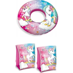 by Caretta Unicorn Şişme Kolluk + Unicorn Can Simidi 50 cm